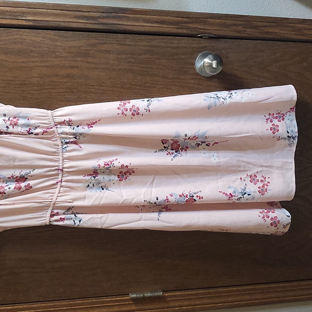 Loft Midi Dress With Flutter Sleeve - image 2